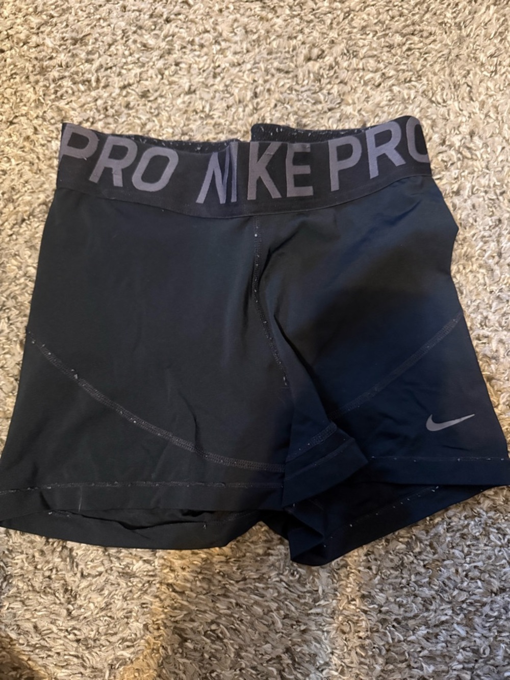 Nike Black Pro Compression Women's Shorts